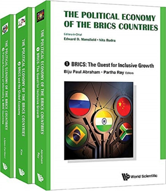 Book cover of: Political Economy Of The Brics Countries, The (In 3 Volumes). By: Biju Paul Abraham