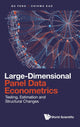 Book cover of: Large-dimensional Panel Data Econometrics: Testing, Estimation And Structural Changes. By: Qu Feng