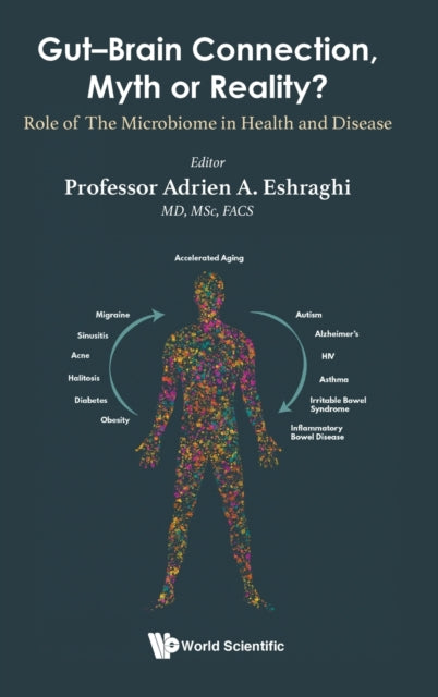 Book cover of: Gut-brain Connection, Myth Or Reality?: Role Of The Microbiome In Health And Diseases. By: Adrien A. Eshraghi