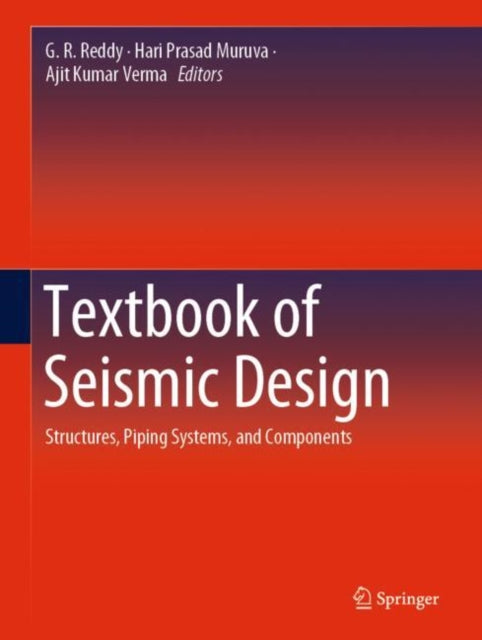 Book cover of: Textbook of Seismic Design. By: G. R. Reddy