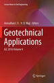 Book cover of: Geotechnical Applications. By: Anirudhan I.V.