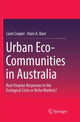 Book cover of: Urban Eco-Communities in Australia. By: Liam Cooper