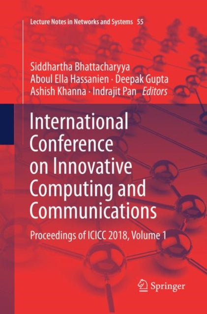 Book cover of: International Conference on Innovative Computing and Communications. By: Siddhartha Bhattacharyya