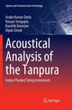 Book cover of: Acoustical Analysis of the Tanpura. By: Asoke Kumar Datta