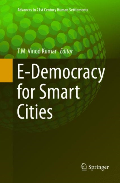 Book cover of: E-Democracy for Smart Cities