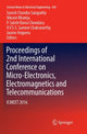 Book cover of: Proceedings of 2nd International Conference on Micro-Electronics, Electromagnetics and Telecommunications. By: Suresh Chandra Satapathy