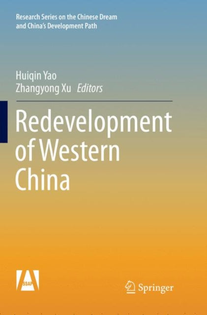 Book cover of: Redevelopment of Western China. By: Huiqin Yao