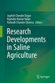 Book cover of: Research Developments in Saline Agriculture. By: Jagdish Chander Dagar
