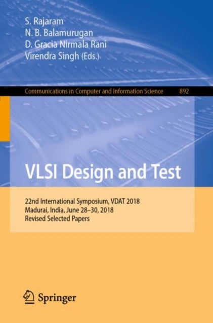 Book cover of: VLSI Design and Test. By: S. Rajaram