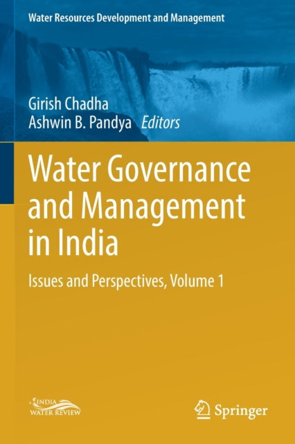 Book cover of: Water Governance and Management in India. By: Girish Chadha