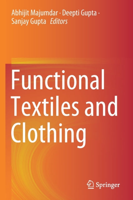 Book cover of: Functional Textiles and Clothing. By: Abhijit Majumdar