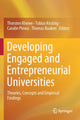 Book cover of: Developing Engaged and Entrepreneurial Universities. By: Thorsten Kliewe