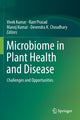 Book cover of: Microbiome in Plant Health and Disease. By: Vivek Kumar