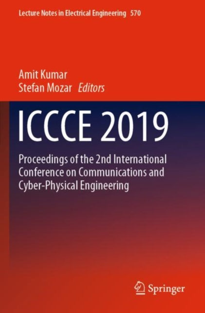 Book cover of: ICCCE 2019. By: Amit Kumar