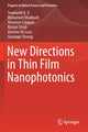Book cover of: New Directions in Thin Film Nanophotonics. By: Sreekanth K. V.
