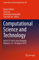 Book cover of: Computational Science and Technology. By: Rayner Alfred