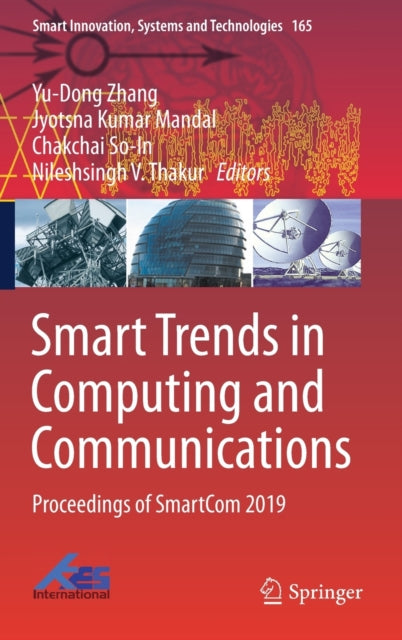 Book cover of: Smart Trends in Computing and Communications. By: Yu-Dong Zhang