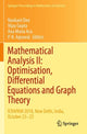 Book cover of: Mathematical Analysis II: Optimisation, Differential Equations and Graph Theory. By: Naokant Deo