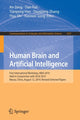 Book cover of: Human Brain and Artificial Intelligence. By: An Zeng