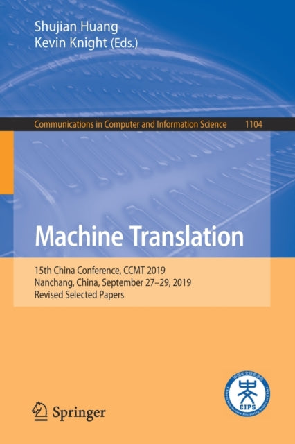 Book cover of: Machine Translation. By: Shujian Huang