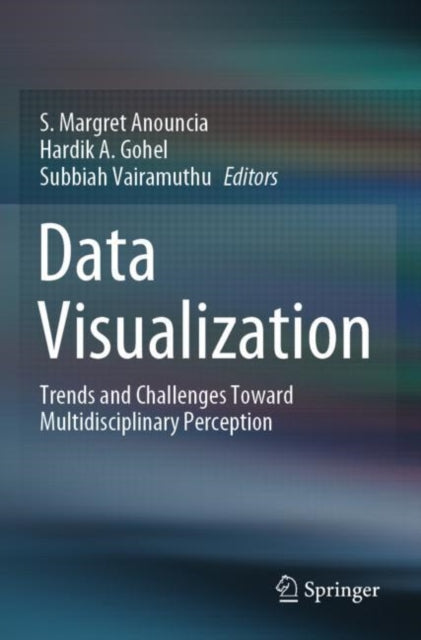 Book cover of: Data Visualization. By: S. Margret Anouncia