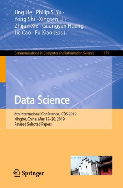 Book cover of: Data Science. By: Jing He