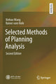 Book cover of: Selected Methods of Planning Analysis. By: Xinhao Wang