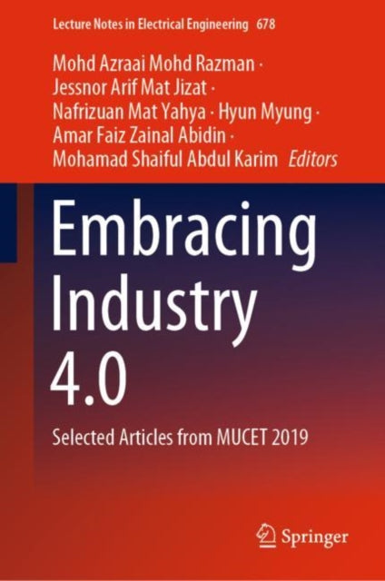 Book cover of: Embracing Industry 4.0. By: Mohd Azraai Mohd Razman