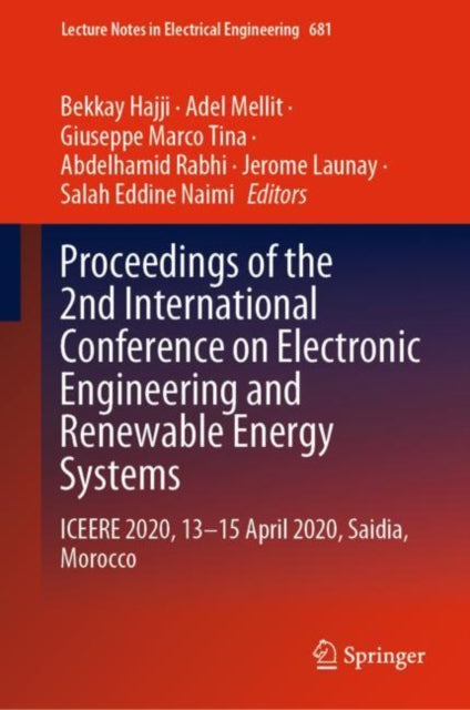 Proceedings of the 2nd International Conference on Electronic Engineering and Renewable Energy Systems