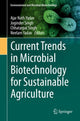 Book cover of: Current Trends in Microbial Biotechnology for Sustainable Agriculture. By: Ajar Nath Yadav