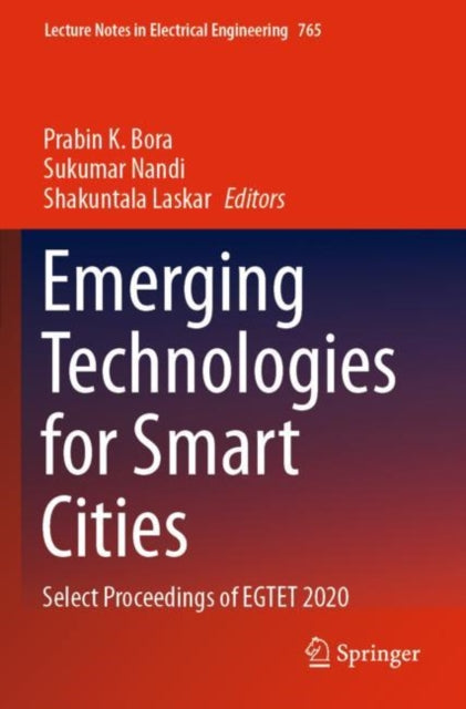 Book cover of: Emerging Technologies for Smart Cities