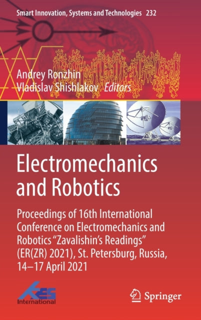 Book cover of: Electromechanics and Robotics. By: Andrey Ronzhin