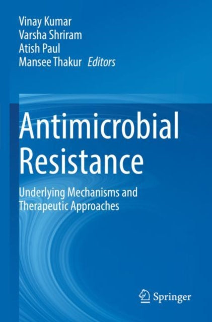 Book cover of: Antimicrobial Resistance. By: Vinay Kumar
