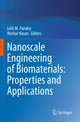 Book cover of: Nanoscale Engineering of Biomaterials: Properties and Applications. By: Lalit M. Pandey