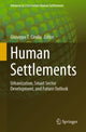 Book cover of: Human Settlements. By: Giuseppe T. Cirella