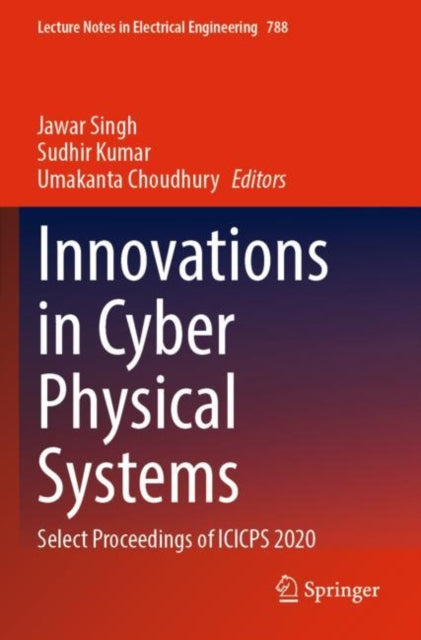 Book cover of: Innovations in Cyber Physical Systems. By: Jawar Singh