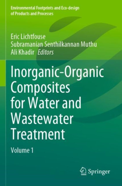 Book cover of: Inorganic-Organic Composites for Water and Wastewater Treatment. By: Eric Lichtfouse