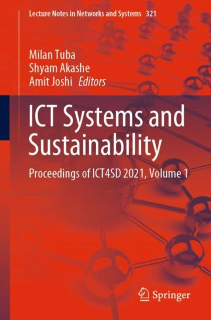 Book cover of: ICT Systems and Sustainability. By: Milan Tuba