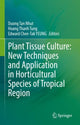Book cover of: Plant Tissue Culture: New Techniques and Application in Horticultural Species of Tropical Region. By: Duong Tan Nhut