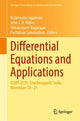 Book cover of: Differential Equations and Applications. By: Valarmathi Sigamani
