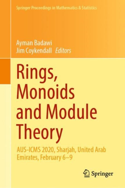 Book cover of: Rings, Monoids and Module Theory. By: Ayman Badawi