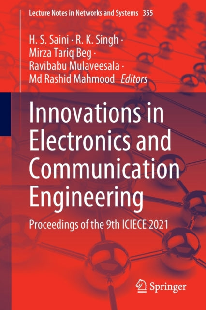 Book cover of: Innovations in Electronics and Communication Engineering. By: H. S. Saini