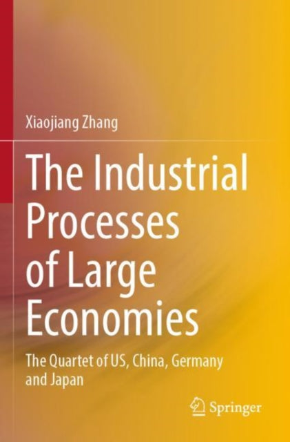 Book cover of: Industrial Processes of Large Economies. By: Xiaojiang Zhang