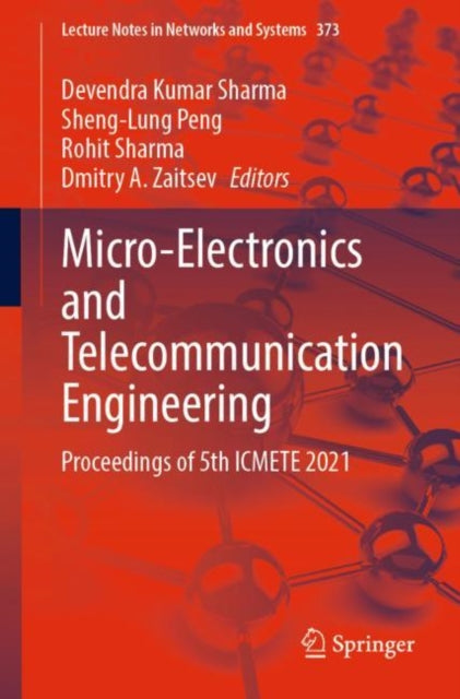 Book cover of: Micro-Electronics and Telecommunication Engineering. By: Devendra Kumar Sharma