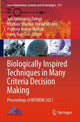 Book cover of: Biologically Inspired Techniques in Many Criteria Decision Making. By: Satchidananda Dehuri
