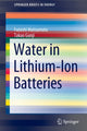 Book cover of: Water in Lithium-Ion Batteries. By: Futoshi Matsumoto