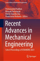 Book cover of: Recent Advances in Mechanical Engineering. By: Premananda Pradhan