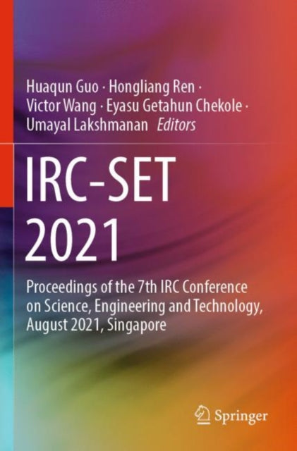 Book cover of: IRC-SET 2021. By: Eyasu Getahun Chekole