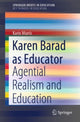 Book cover of: Karen Barad as Educator. By: Karin Murris