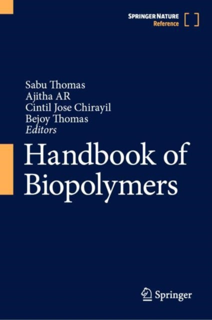 Book cover of: Handbook of Biopolymers. By: Sabu Thomas